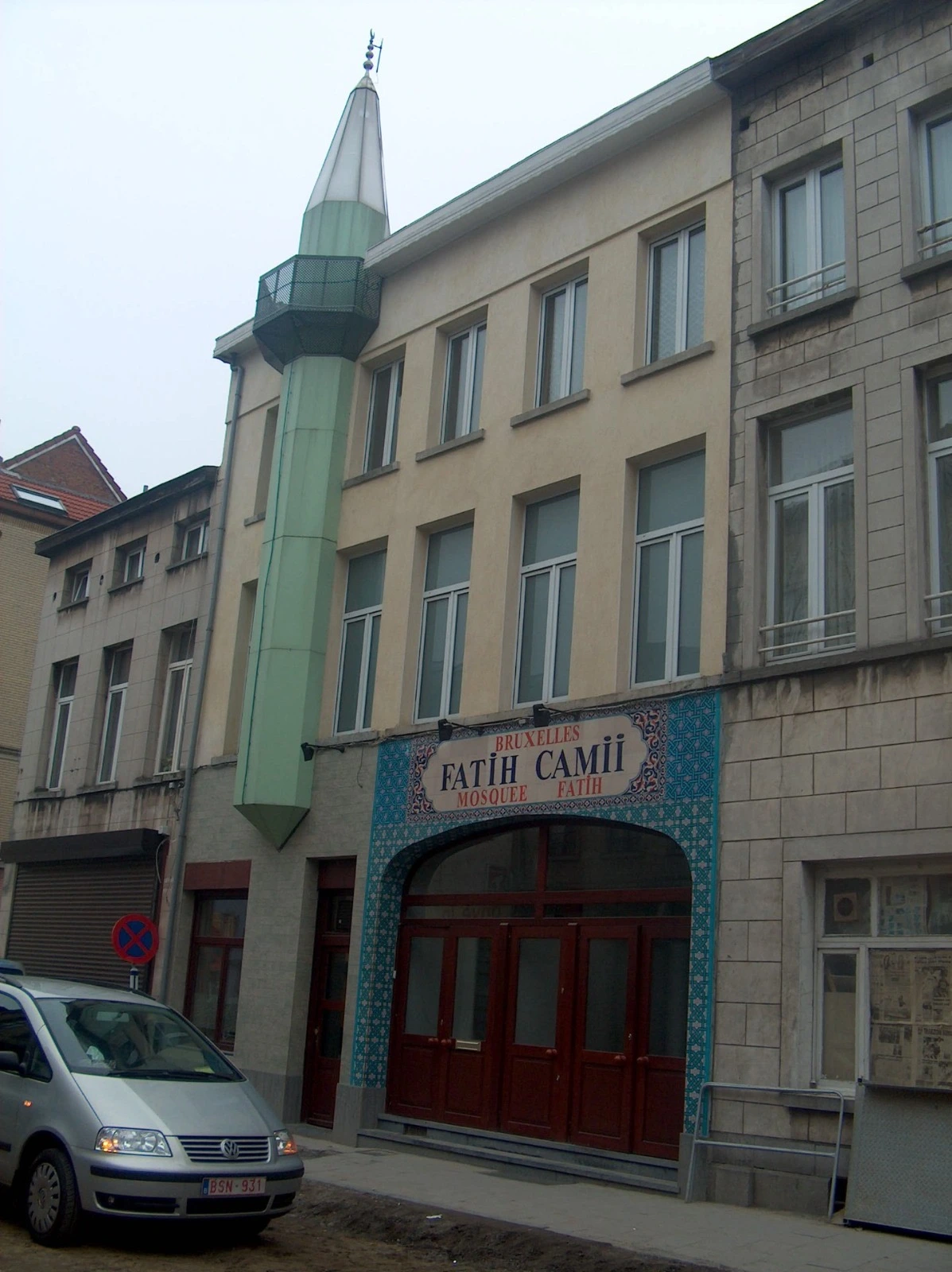 Brüksel Fatih Camii arşiv fotoğrafı