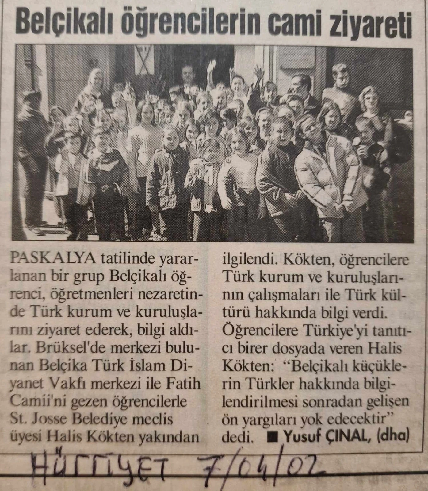 Gazete kupürü